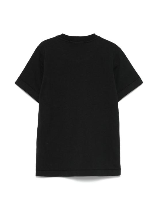 25SS [키즈] 스톤 아일랜드 티셔츠 2100004 S0047V0029 Black - STONE ISLAND