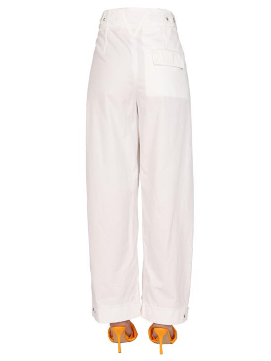 26FW 보테가베네타 스트레이트 팬츠 679434 VA5Y09068 WHITE - BOTTEGA VENETA