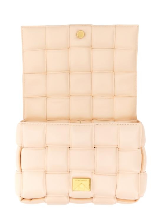 26SS 보테가베네타 패딩 레더 카세트백 591970 VCQR16705 POWDER - BOTTEGA VENETA