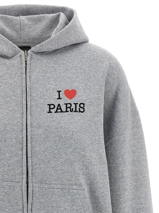 25SS 발렌시아가 트레이닝 상의 803264 TSVI51300 Grey - BALENCIAGA