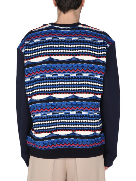  미소니 긴팔 티셔츠 US22SW01 BJ009TS70WW BLUE - MISSONI