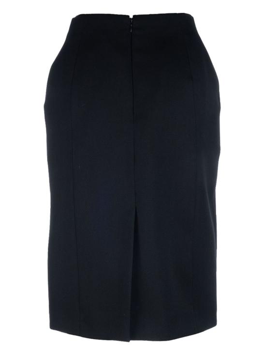 25SS 발렌시아가 미디 스커트 814083 TPT241000 Black - BALENCIAGA