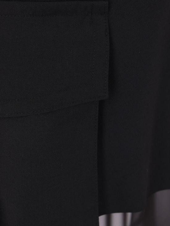 25SS 사카이 미디 스커트 2507641 001 Black - SACAI