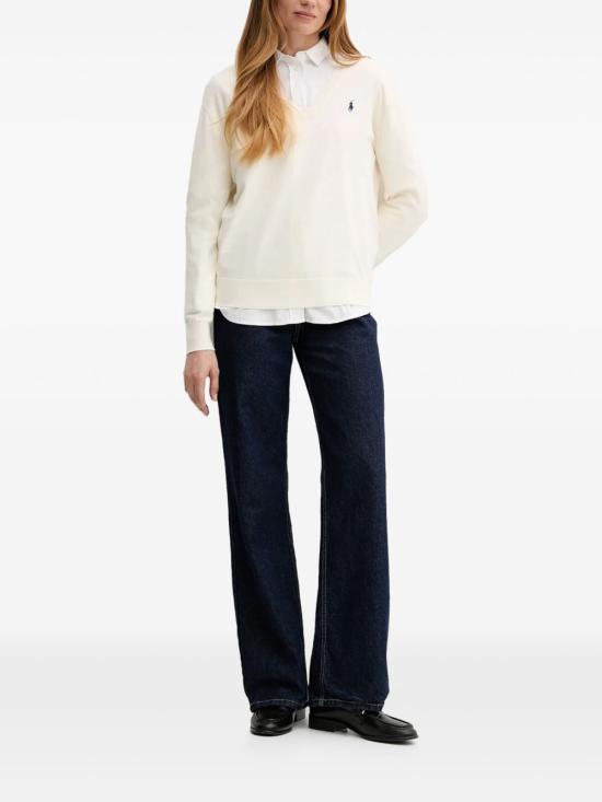 25SS 폴로 랄프로렌 스웨터 211972105 002 White - POLO RALPH LAUREN