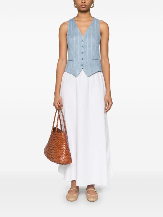 25SS 딸리아토레 민소매 티셔츠 GAELLE 340299EI863 Clear Blue - TAGLIATORE