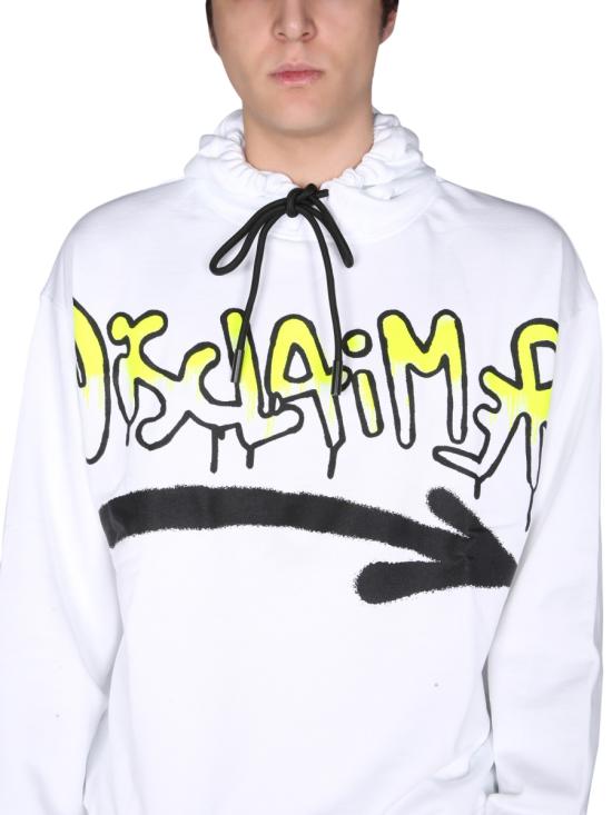  디스클레이머 긴팔 티셔츠 22EDS51591 BIANCO WHITE - DISCLAIMER