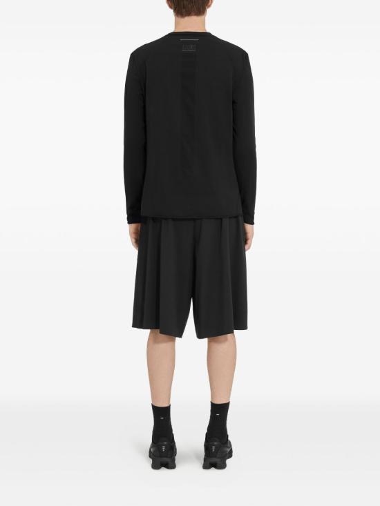 25SS MM6 X 살로몬 긴팔 티셔츠 SH0GC0052 M20101900 Nero - MM6 X SALOMON