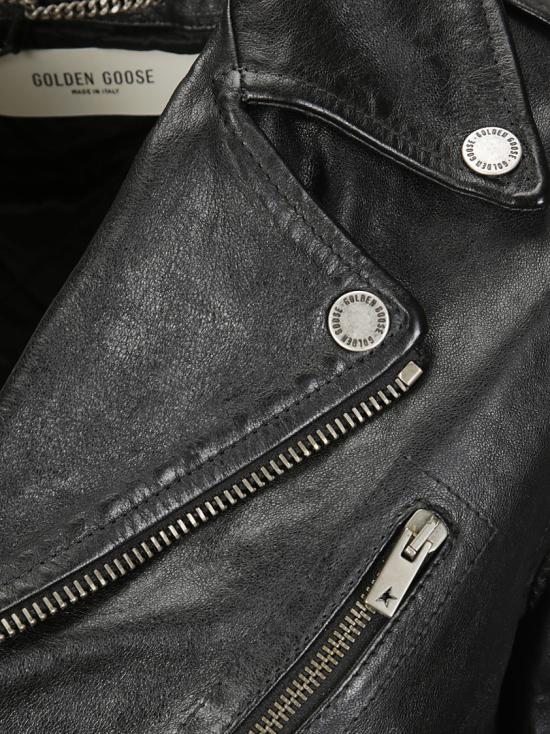 25SS 골든구스 자켓 GWP02137P001195 Black - GOLDEN GOOSE