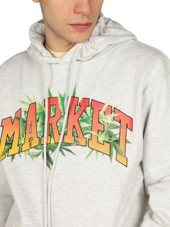  마켓 긴팔 티셔츠 397000351 ASHGREY - MARKET