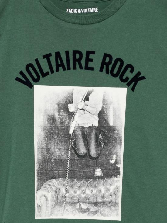 25FW [키즈] 자딕앤볼테르 티셔츠 X60486 67E Purple - ZADIG & VOLTAIRE