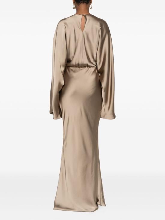 25FW 노마카말리 미디 원피스 ST3253SAR18868 ELM Beige - NORMA KAMALI