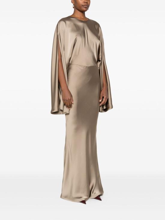 25FW 노마카말리 미디 원피스 ST3253SAR18868 ELM Beige - NORMA KAMALI