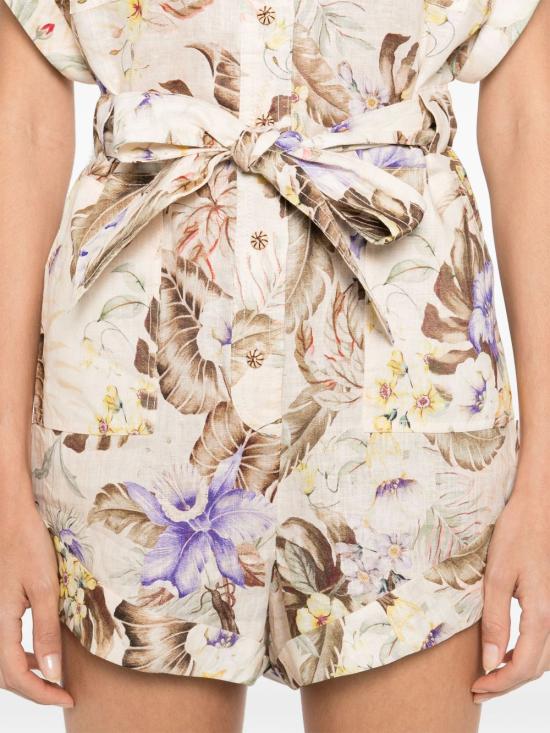 25FW 짐머만 점프수트 4235YSS254 CMFL MultiColour - ZIMMERMANN