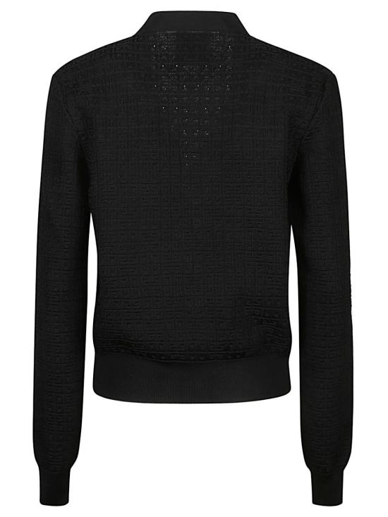  지방시 가디건 BW90NM4ZKD 001 Black - GIVENCHY