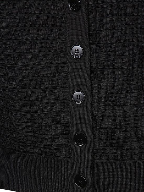  지방시 가디건 BW90NM4ZKD 001 Black - GIVENCHY