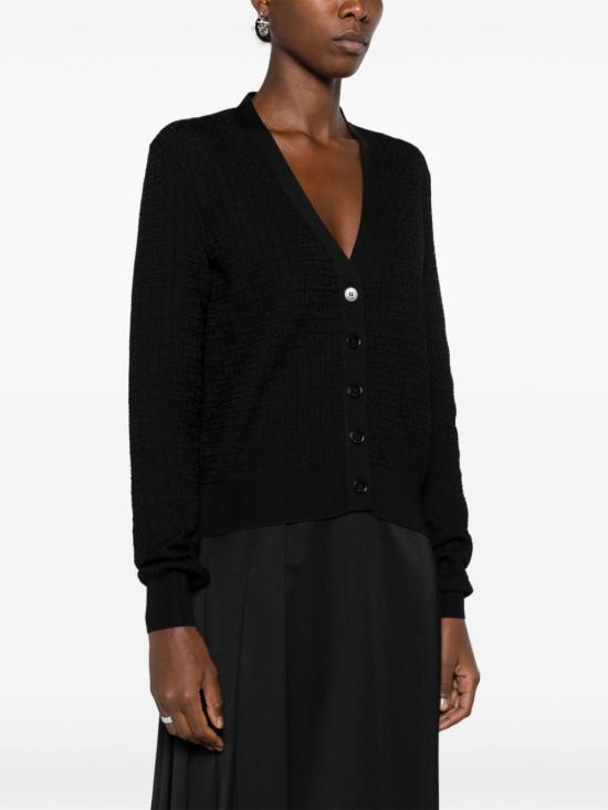  지방시 가디건 BW90NM4ZKD 001 Black - GIVENCHY