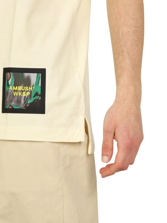  엠부시 반팔 티셔츠 BMAA050 S22JER0010184 WHITE - AMBUSH