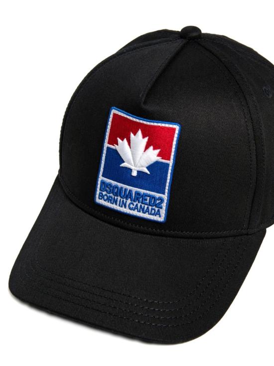 25FW [키즈] 디스퀘어드2 모자 DQ3115D00YT DQ900 Black - DSQUARED2