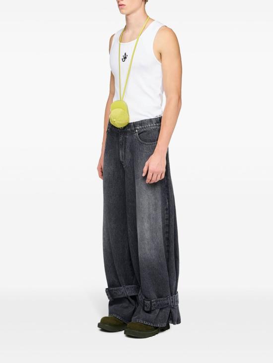 25FW JW앤더슨 민소매 티셔츠 JO0246 PG1512001 White - JW ANDERSON