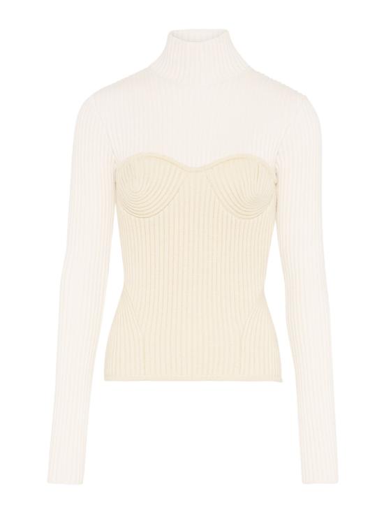 25FW 장 폴 고티에 터틀넥 2503WPO005 K0010103 White