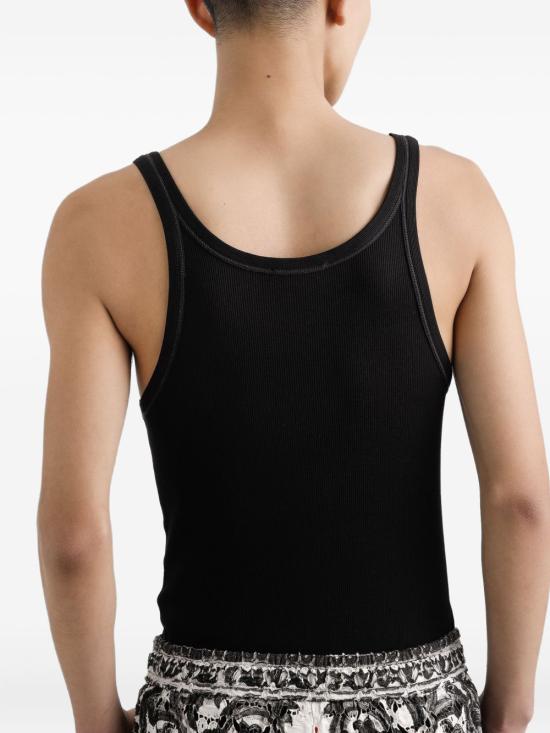 25FW 돌체앤가바나 민소매 티셔츠 G8PA8Z G7PGPN0000 Black - DOLCE & GABBANA