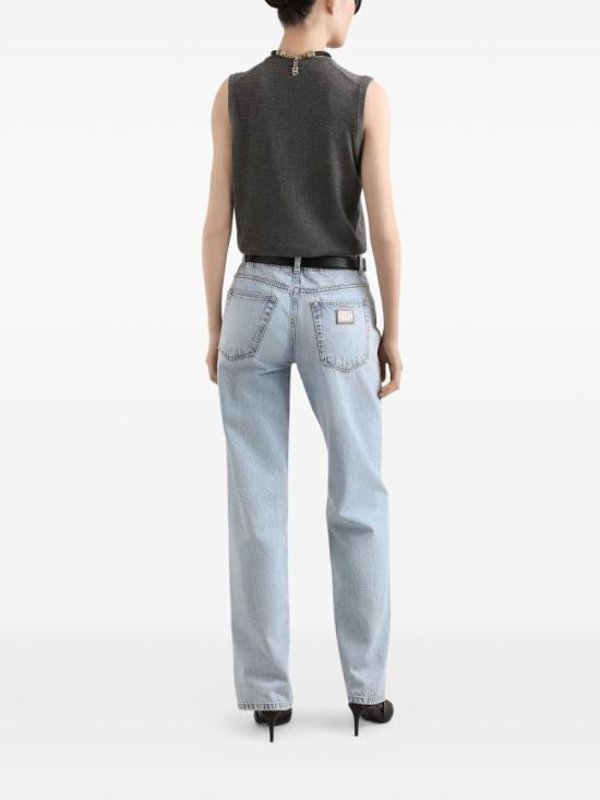 25FW 돌체앤가바나 긴팔 티셔츠 FXT63Z JBW0PN4032 Grey - DOLCE & GABBANA