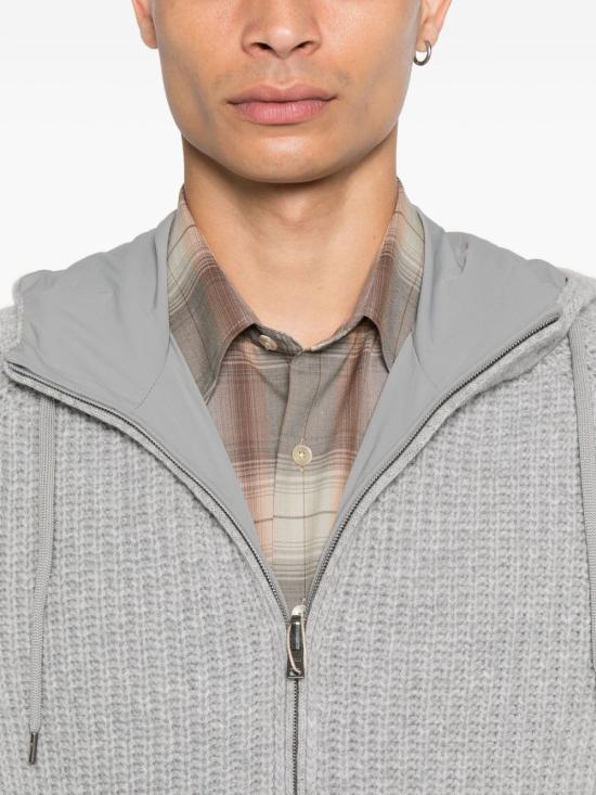 25FW 에르노 긴팔 티셔츠 MC00020UR 701459404 Grey - HERNO