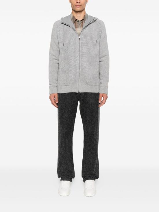 25FW 에르노 긴팔 티셔츠 MC00020UR 701459404 Grey - HERNO