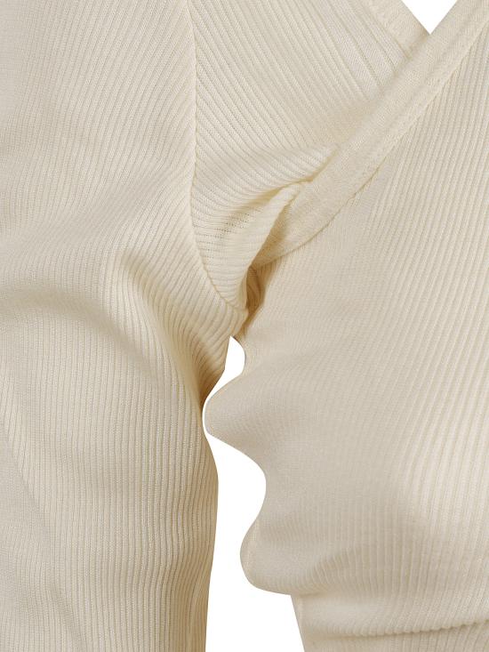 25FW 장 폴 고티에 민소매 티셔츠 2503WTO287 J00003 Beige - JEAN PAUL GAULTIER