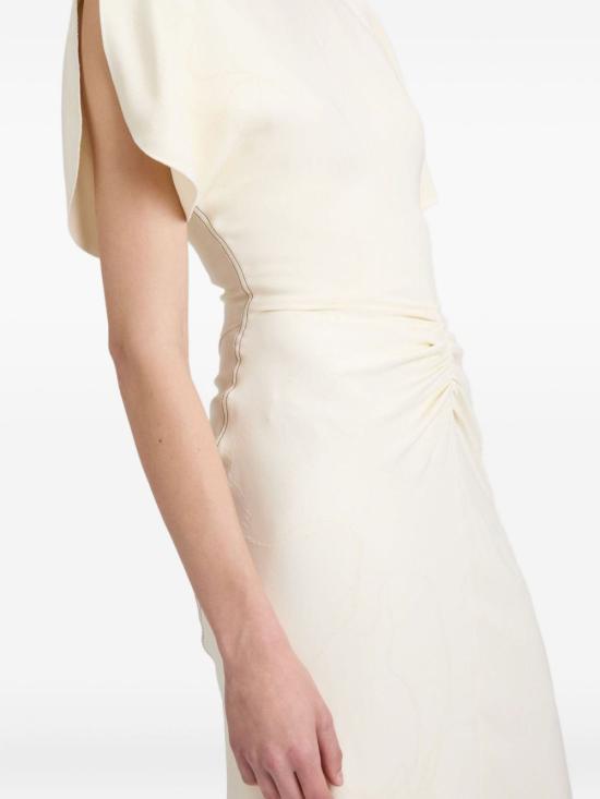 25FW 빅토리아 베컴 미디 원피스 1325WDR005227O IVORY White - VICTORIA BECKHAM