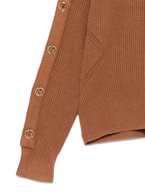 25FW [키즈] 트윈셋 니트/스웻셔츠 252GJ3061 12571 Brown - TWINSET