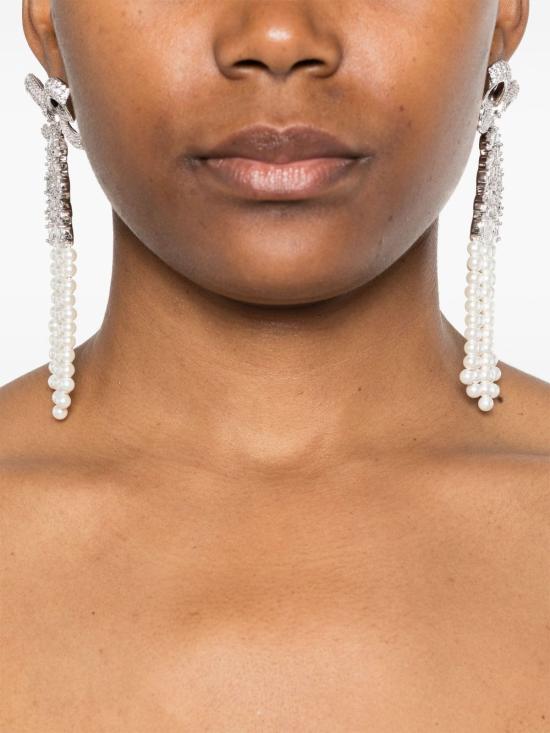 25FW 셀프 포트레이트 이어링 PF25601E SILVER Silver - SELF PORTRAIT