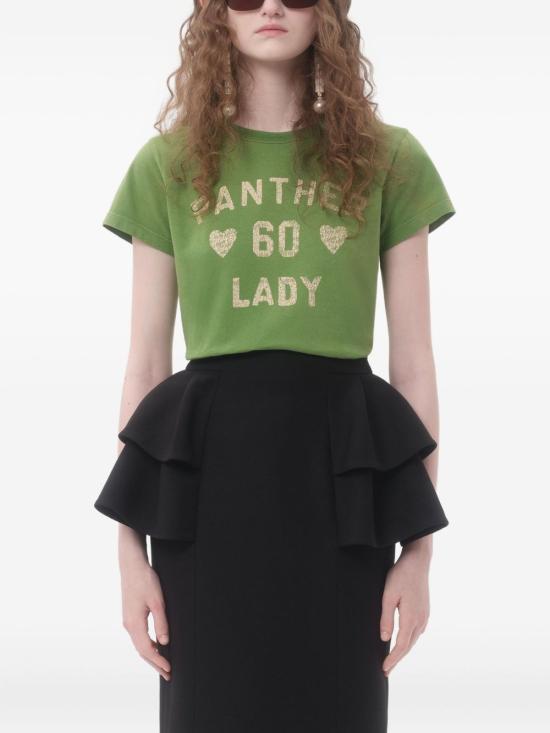 25FW 발렌티노 가라바니 반팔 티셔츠 7B3MG24Y9GL AKM Green - VALENTINO GARAVANI