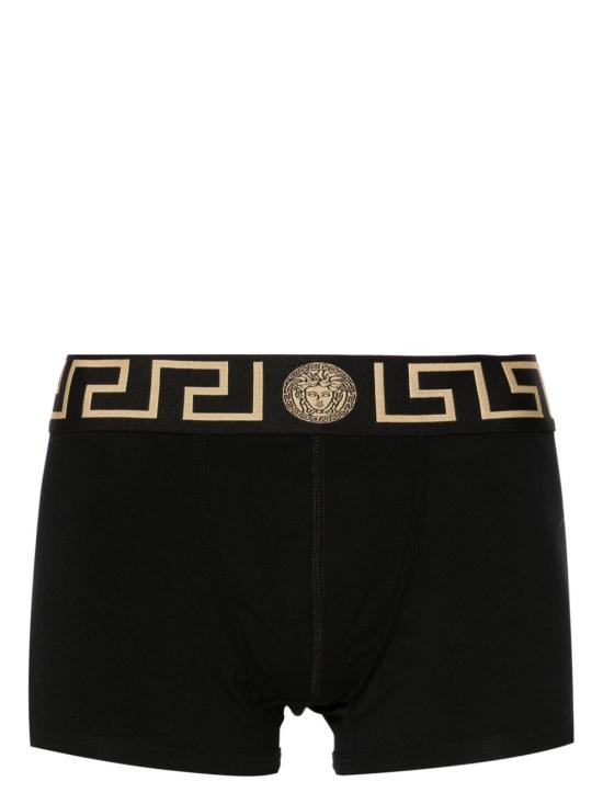 25FW 베르사체 라운지 웨어 AU10181 1A10011A80G Black - VERSACE