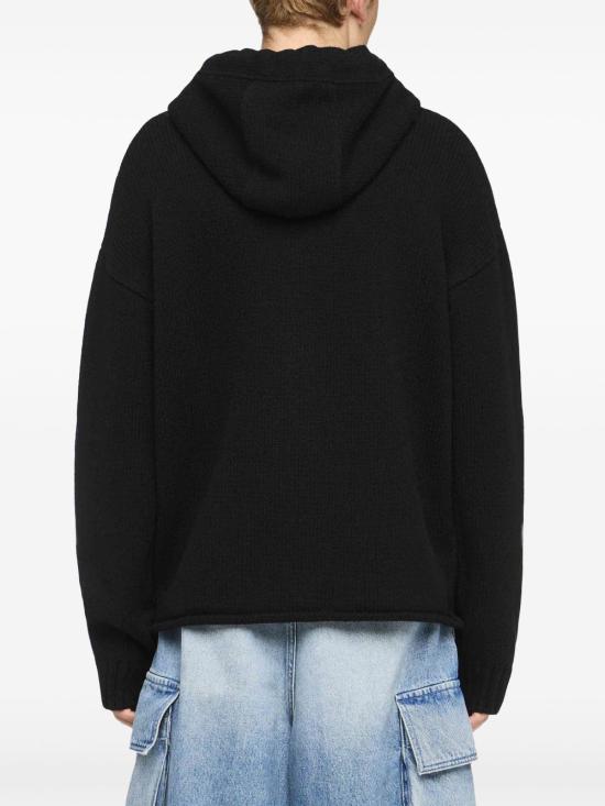 25FW JW앤더슨 긴팔 티셔츠 KW1345 YN0170719 Black - JW ANDERSON