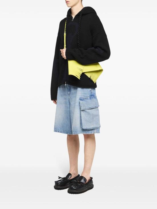 25FW JW앤더슨 긴팔 티셔츠 KW1345 YN0170719 Black - JW ANDERSON