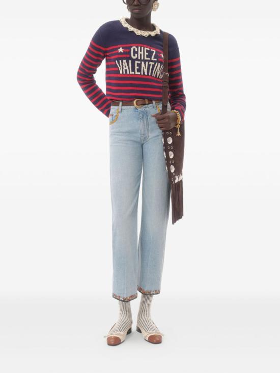 25FW 발렌티노 가라바니 긴팔 티셔츠 7B3KC67D9KE BP3 MultiColour - VALENTINO GARAVANI