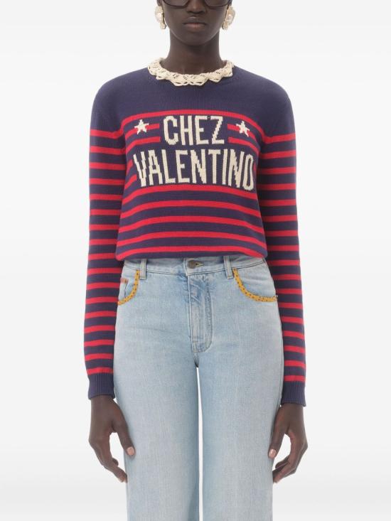 25FW 발렌티노 가라바니 긴팔 티셔츠 7B3KC67D9KE BP3 MultiColour - VALENTINO GARAVANI