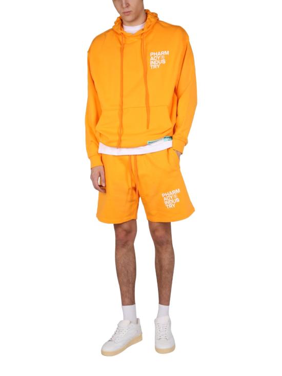  팔머시 인더스트리 긴팔 티셔츠 PHM483 GIALLONE ORANGE - PHARMACY INDUSTRY