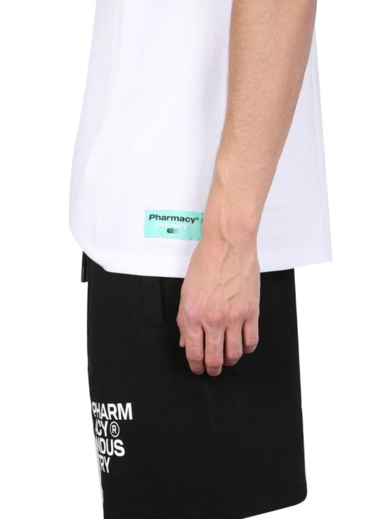  팔머시 인더스트리 반팔 티셔츠 PHM475 BIANCO WHITE - PHARMACY INDUSTRY