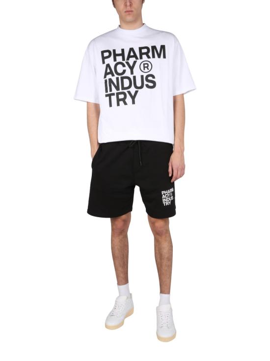  팔머시 인더스트리 반팔 티셔츠 PHM475 BIANCO WHITE - PHARMACY INDUSTRY