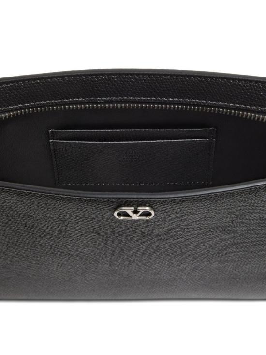 25FW 발렌티노 가라바니 클러치/파우치 7Y2P0AN7UAG 0NO Black - VALENTINO GARAVANI