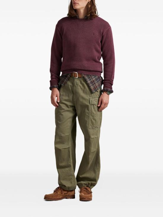 25FW 폴로 랄프로렌 스웨터 710981614 004 Red - POLO RALPH LAUREN