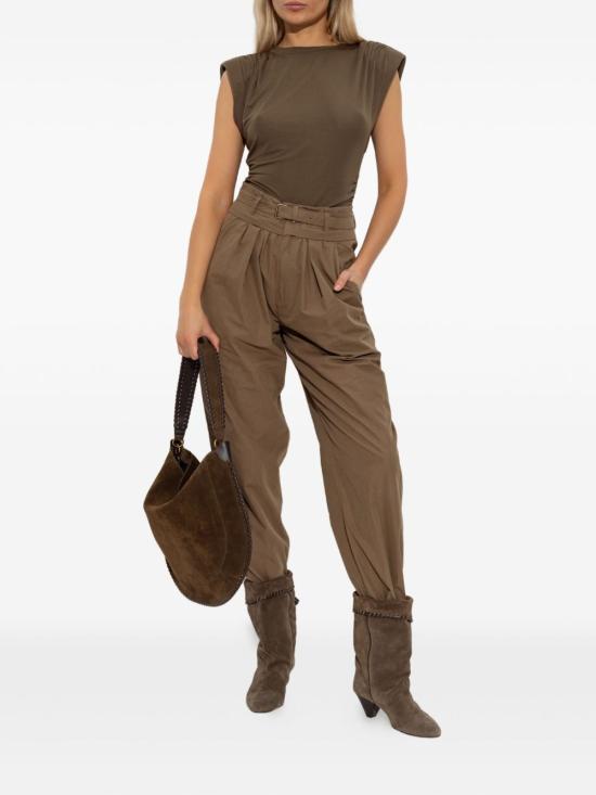 25FW 이자벨마랑에뚜왈 반팔 티셔츠 TS0274FB C3K01E67KI Brown - ISABEL MARANT ETOILE