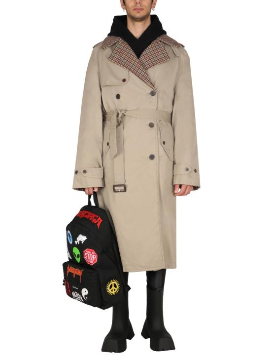  발렌시아가 트렌치 코트 681169 TLU239378 BEIGE - BALENCIAGA