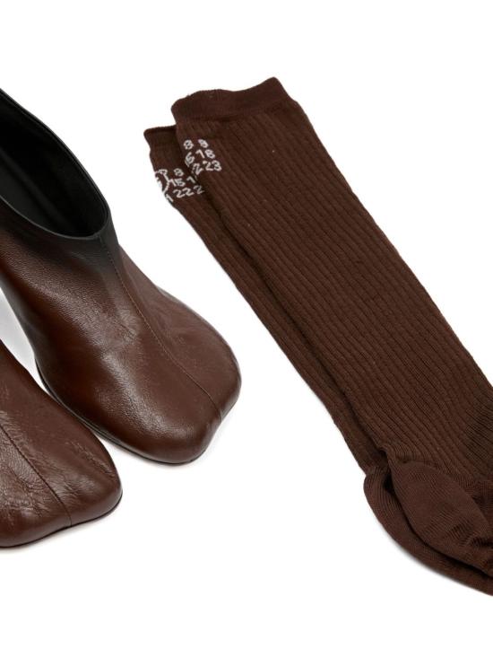 25FW MM6 메종마르지엘라 힐/펌프스 S66WL0067 P7439HB099 Brown - MM6 MAISON MARGIELA