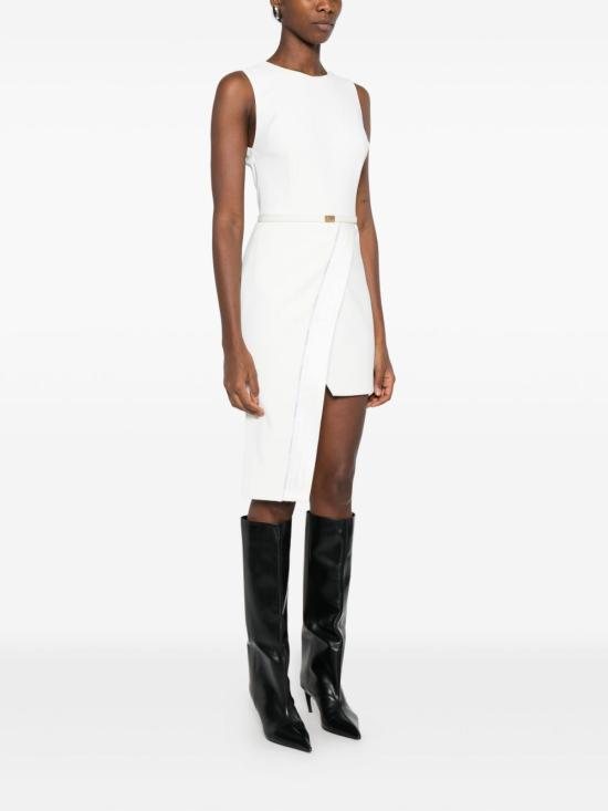 25FW 엘리자베타프랜치 미디 원피스 AB80156E2 360 White - ELISABETTA FRANCHI