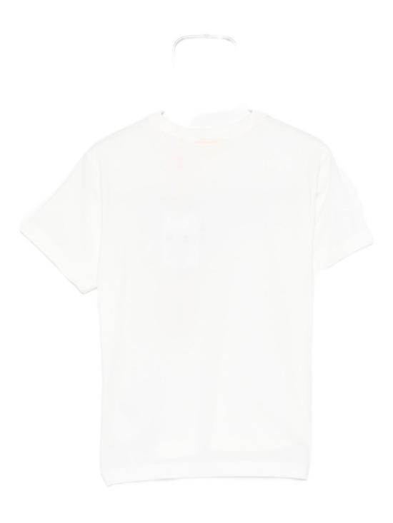 25FW [키즈] 오프화이트 티셔츠 OGAA001F25JER007 0132 White - OFF WHITE
