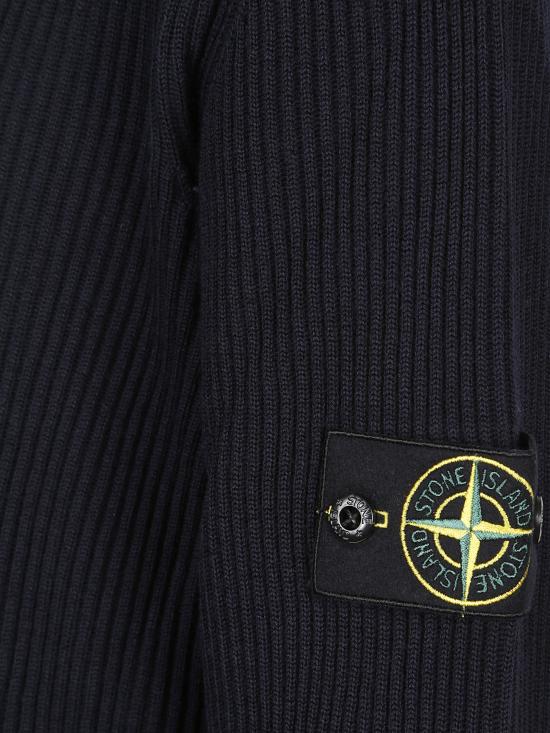 25FW 스톤 아일랜드 스웨터 5100053S00C2 V0020 Blue - STONE ISLAND