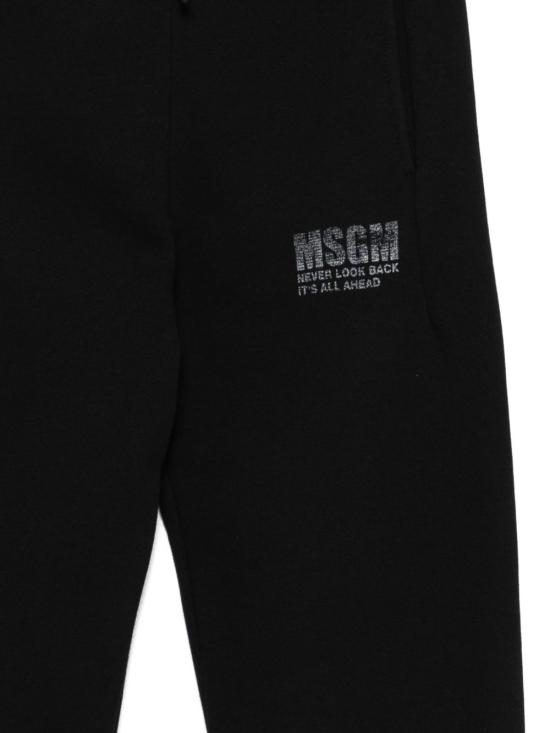 25FW [키즈] 엠에스지엠 팬츠 F5MSJUFP089 110 Black - MSGM